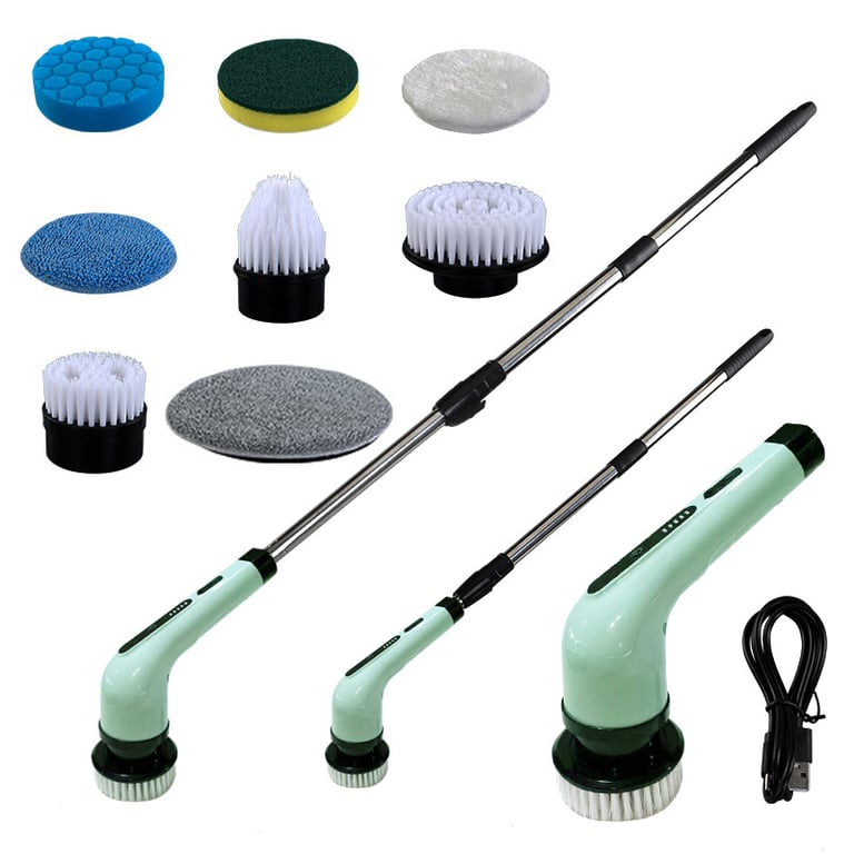 Electric Cleaning Brush with Extendable Handle | Captain Fam thumbnail 6