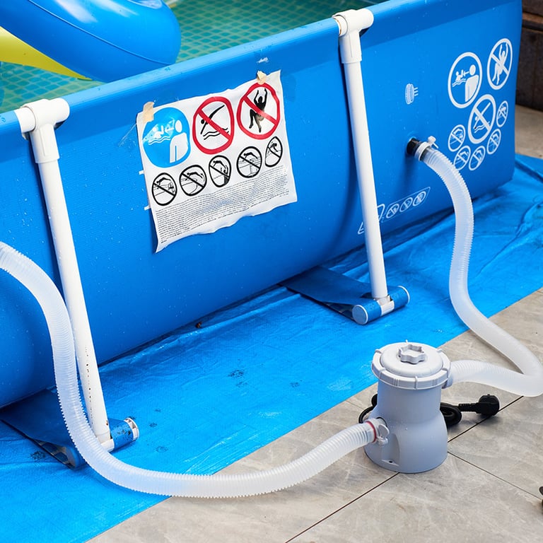 Swimming Pool Filter Pump | Above-Ground Pool Circulation System thumbnail 12