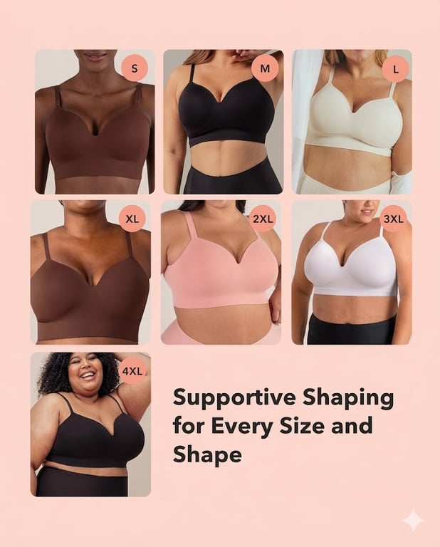 Supportive Comfort Wireless Shaping Bra thumbnail 13