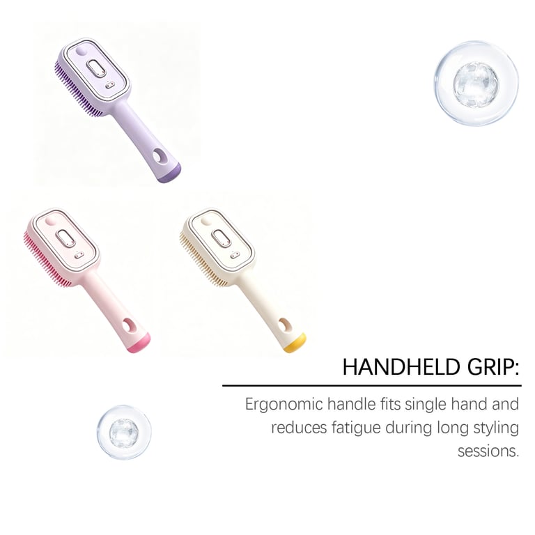 Electric Mist Massage Comb | Health & Beauty Hair Care Tool thumbnail 6