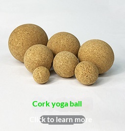 Solid Cork Massage Yoga Block Set | Natural Self-Myofascial Release thumbnail 8