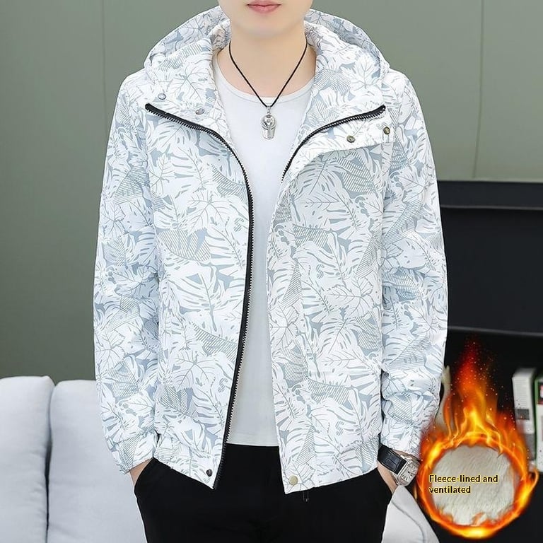 Thickened Fleece-Lined Workwear Jacket for Men | Commuter Style