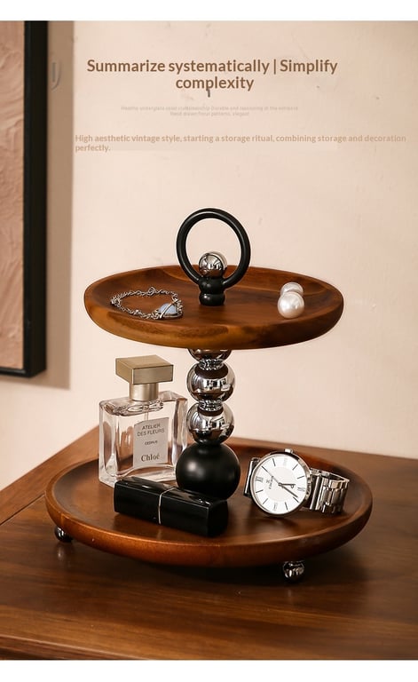 Entryway Console Table Key Storage Rack | Home & Kitchen Organizer thumbnail 2