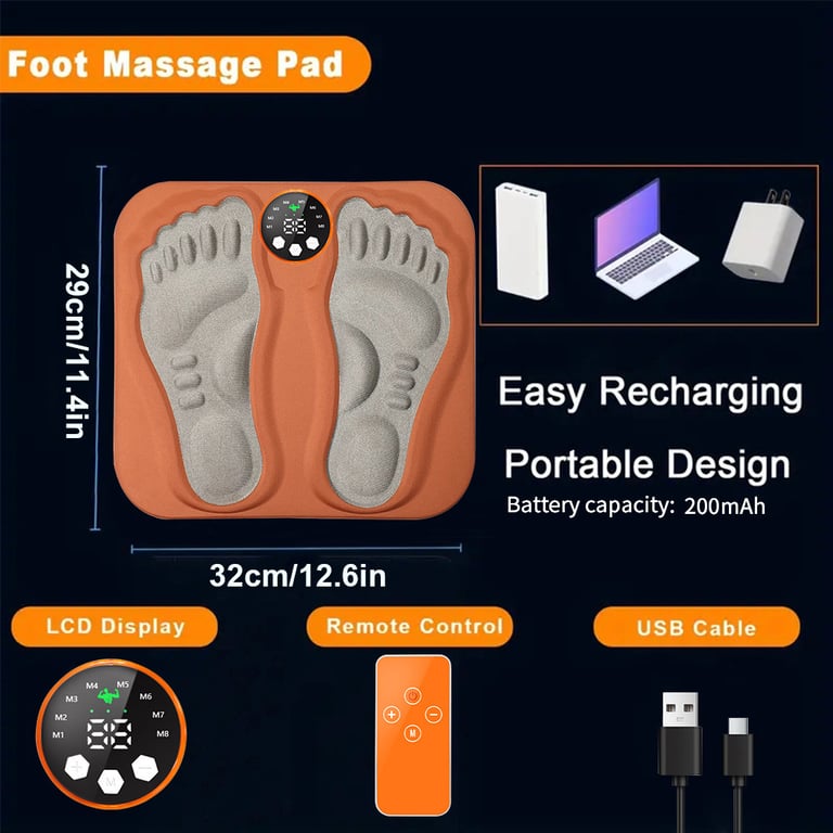 Smart Foot Massage Mat With Wireless Remote Control thumbnail 6