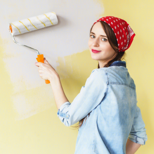 Paint Roller 9 Set Tray Rollers Soft Sleeves Brush Kit Decorating Painting Tool thumbnail 10