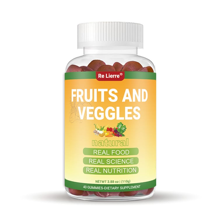 Ketogenic Diet Fruit and Vegetable Gummies | Keto-Friendly Supplement