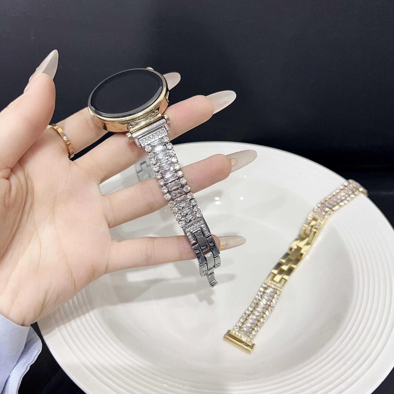 Shiny Zircon Metal Watch Band for Apple Watch Series 10, 11, Ultra thumbnail 6