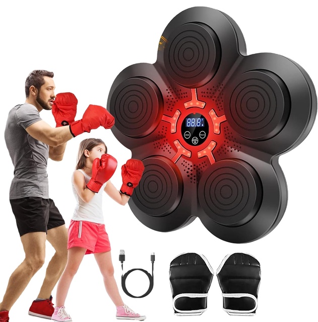 Smart Music Boxing Machine Wall Target — Home Gym