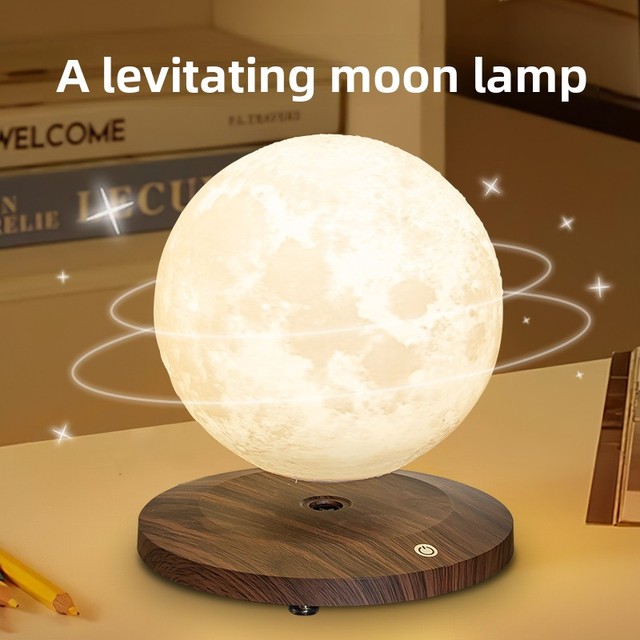 Magnetic Levitating Moon Lamp 3D Floating LED Night Light